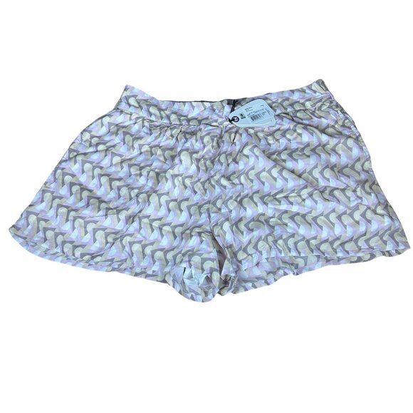 Prana Iguala Shorts Willow Retro Geo Size XL NWT - Picture 1 of 4